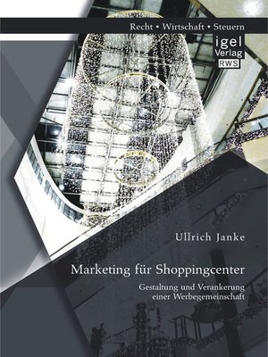 cover image of Marketing für Shoppingcenter